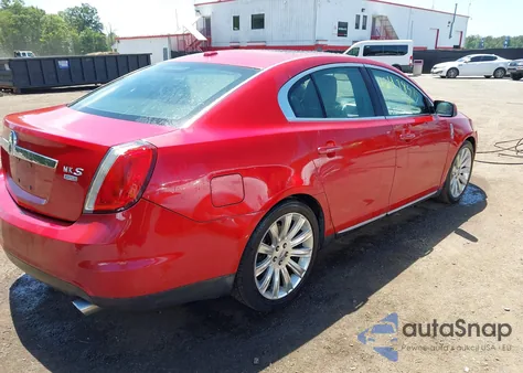 2012 Lincoln Mks z USA, uszkodzony, nr VIN 1LNHL9ER9CG802544